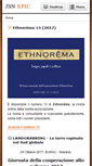 Mobile Screenshot of ethnorema.it